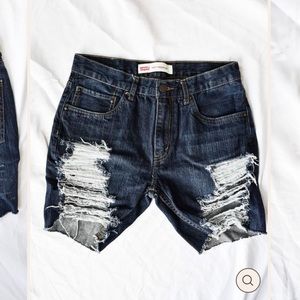 Levi’s 505 Hand Distressed Cut Offs